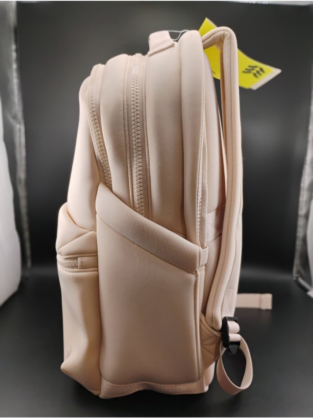 Soft Beige All In Motion Backpack W/ Multiple Compartments & Tags - Picture 2 of 10
